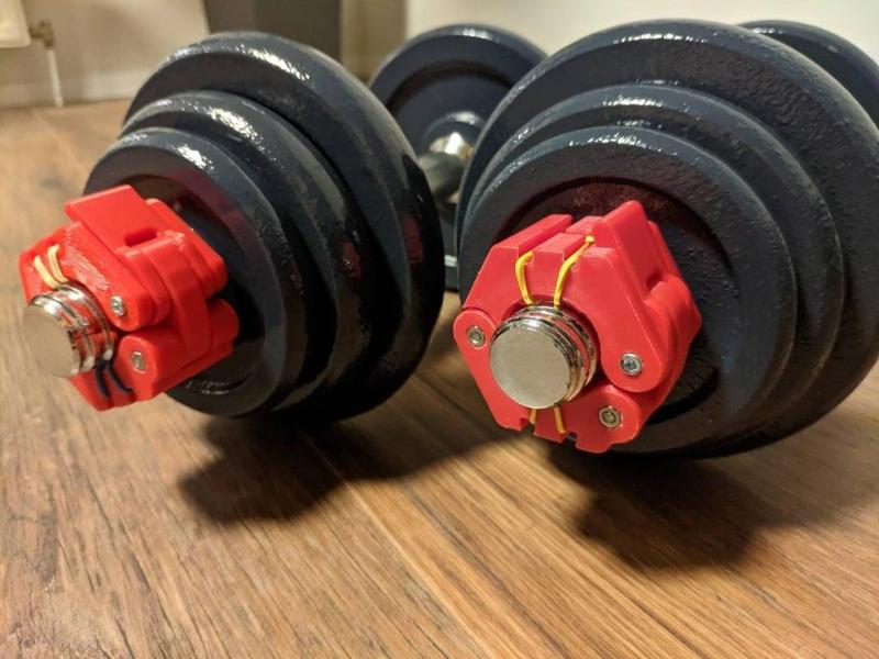 Customizable Dumbell Clamp 25mm 30mm 50mm