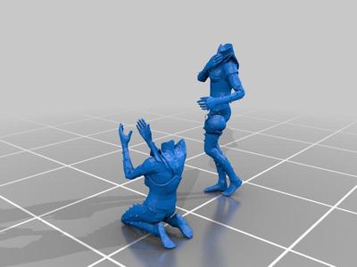 cultist statues - terrain