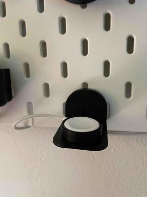 ikea skadis apple watch holder