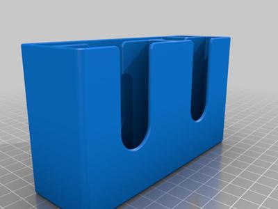 card holder with pad and pen compartment