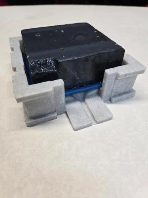 Square soap holder   