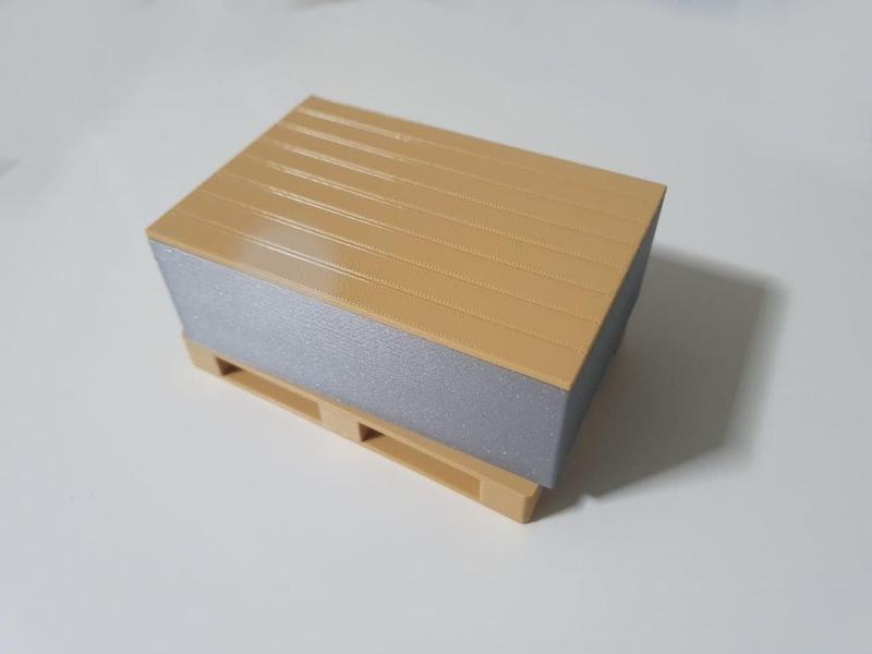 Crate cover for Euro Palette Container 120x80x4.4mm