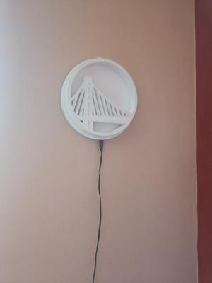 Golden state warriors LED lamp