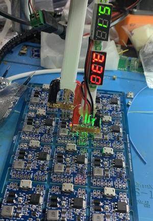 Pitchfork pogo pin probe