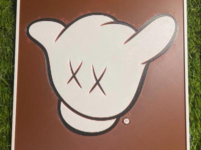 Kaws Micky Hueforge