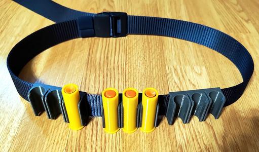 NERF cartridge holder on the belt