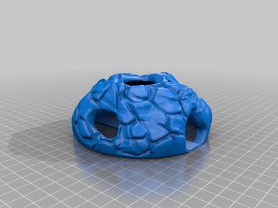 Simple aquarium cave - Remix