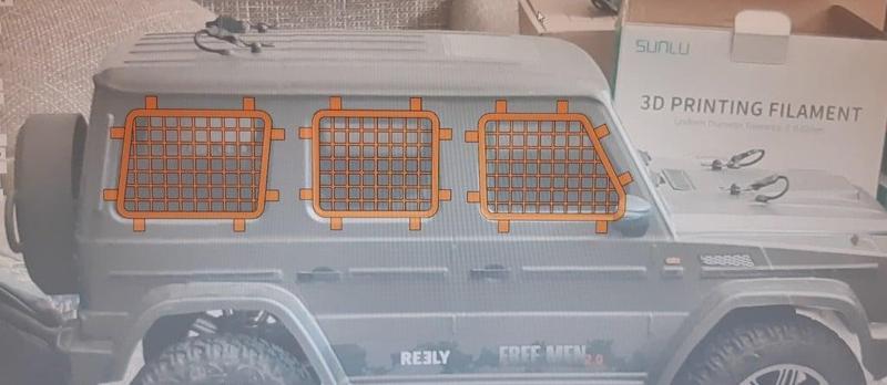 RC Reely Free Men 2.0 Fenstergitter