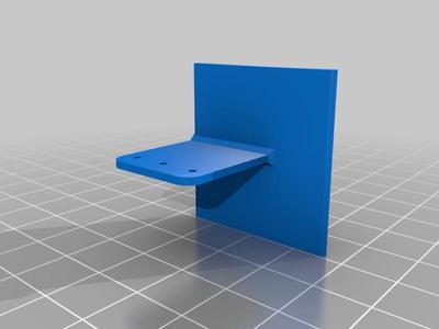 RC Skirtless Hovercraft - Flap Pullrod Plate