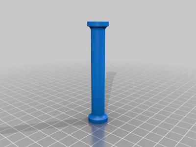 Roller Holder - Labels, and other Cylinder Shaped with Hole in Middle Shaped Items Holder
