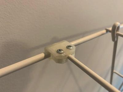 IKEA FROST Wire rack chameleon repair clip (6mm wire rack)