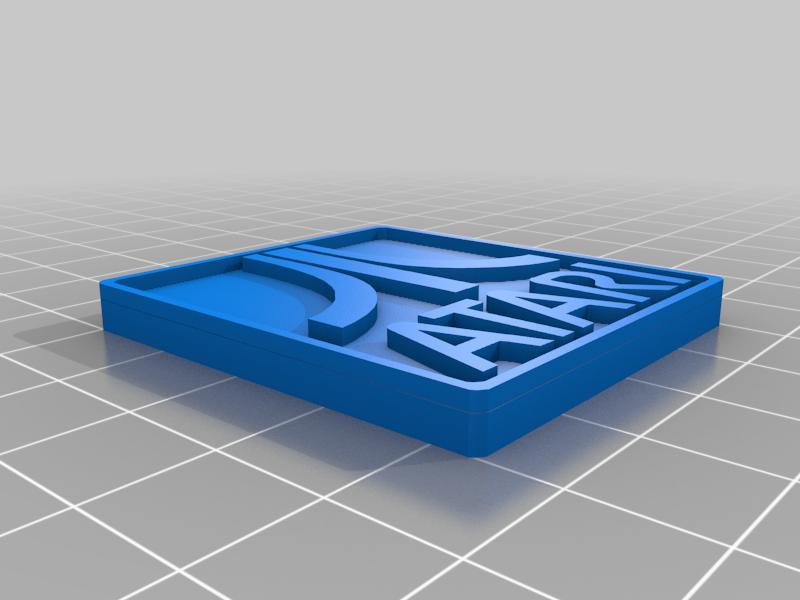 Atari key chain, earring, dogtag, jewlery