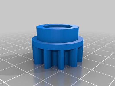 Vileda spin mop gear for 12mm bearing