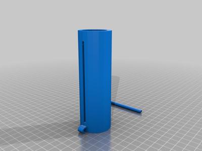 Rubber band powered cannon
