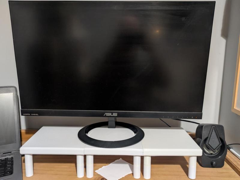 Monitor Riser Stand - width and height adjustable