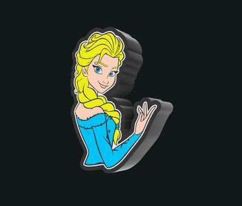 Frozen Elsa Lightbox Lamp light box Disney lamp led