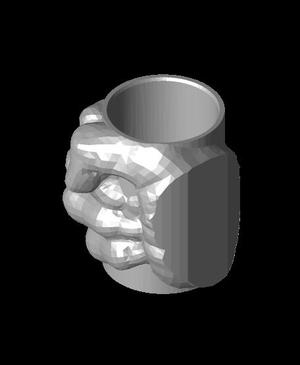 Hulk-Hand Can Cup.stl