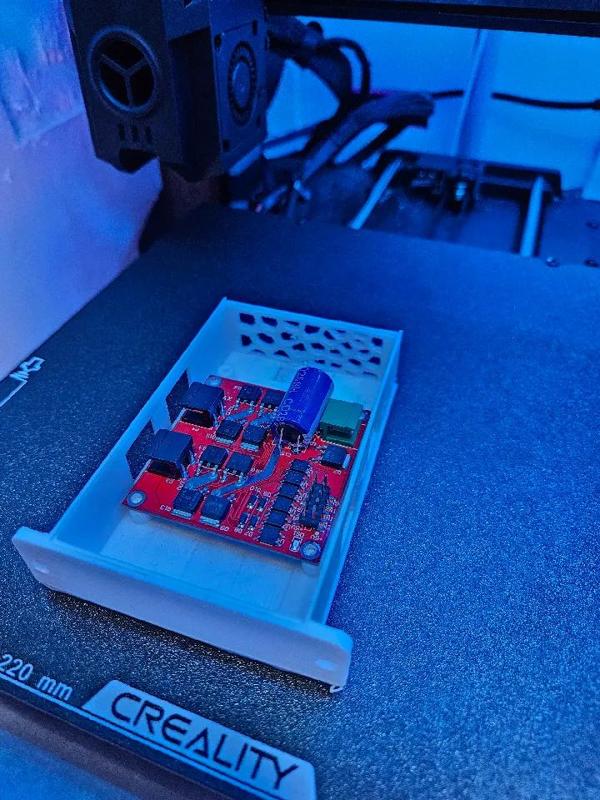 New custom tray for rack supporting DROK L298 Dual H Bridge Motor Controller   