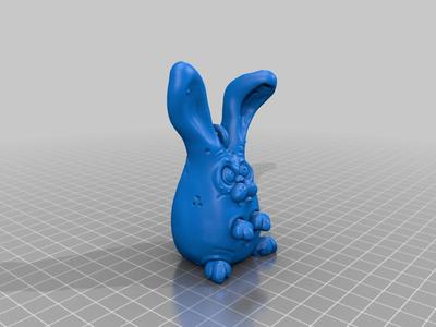 scary rabbit