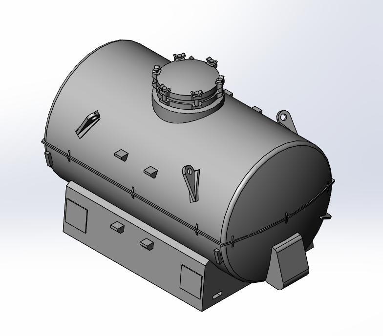 Cuve à Lait ou Cidre (Echelle Ho)