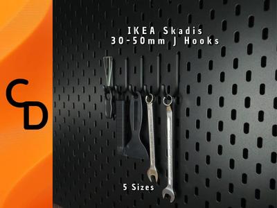 IKEA Skadis J Hooks