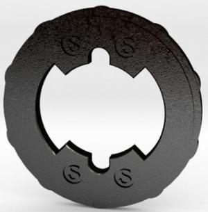 BEYBLADE MAGNE WD (NO SURROUNDS) | WEIGHT DISK | PLASTIC GEN SERIES