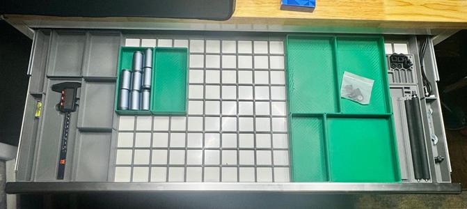 Gridfinity Base - 52" Husky Workbench