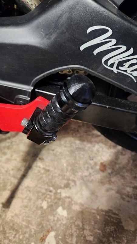 Z&Z Folding Passenger Folding Caps - Honda Grom