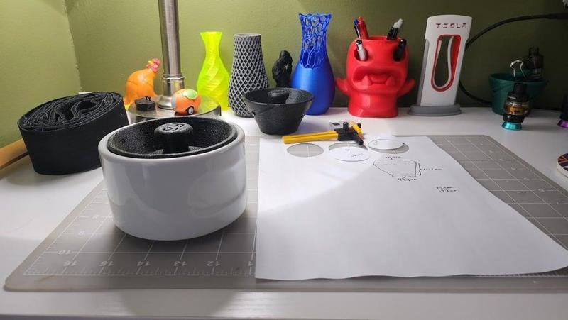 Filter Smoosher for Etkin 2-Cup Coffee Dripper