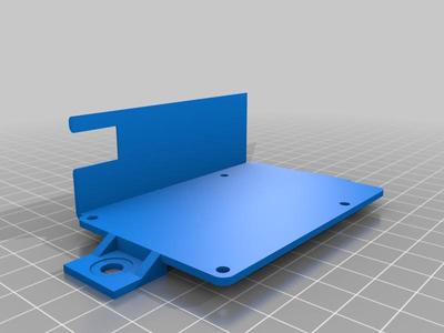 Raspberry Pi 3B Rail Mount
