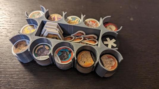 Kingdom Death Gambler's Chest Token Holder