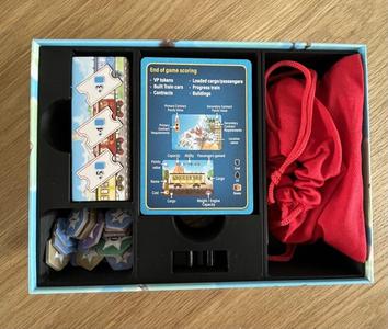 Isle of Trains: All Aboard Board Game Insert