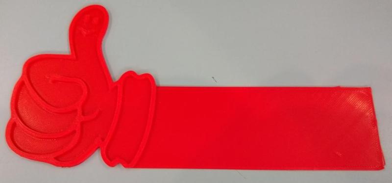 Flexible Bookmark - Thumbs Up