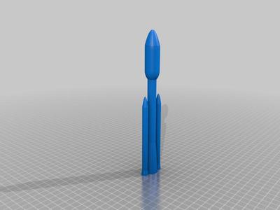 3D printable rocket