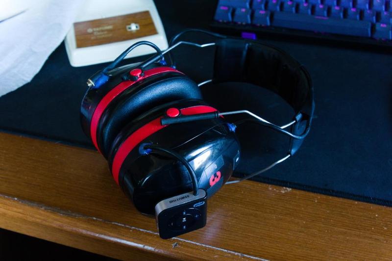 3M Peltor Optime 105 headphone driver adapter plate