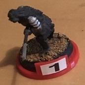 Miniatures Model Tray with Tab