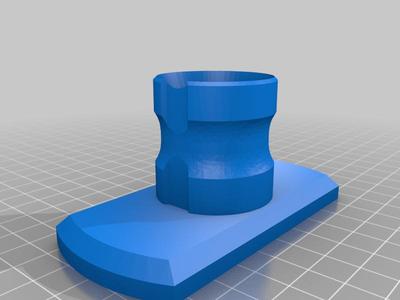 Fanatec Wheel wall mount (for use with adhesive strips)