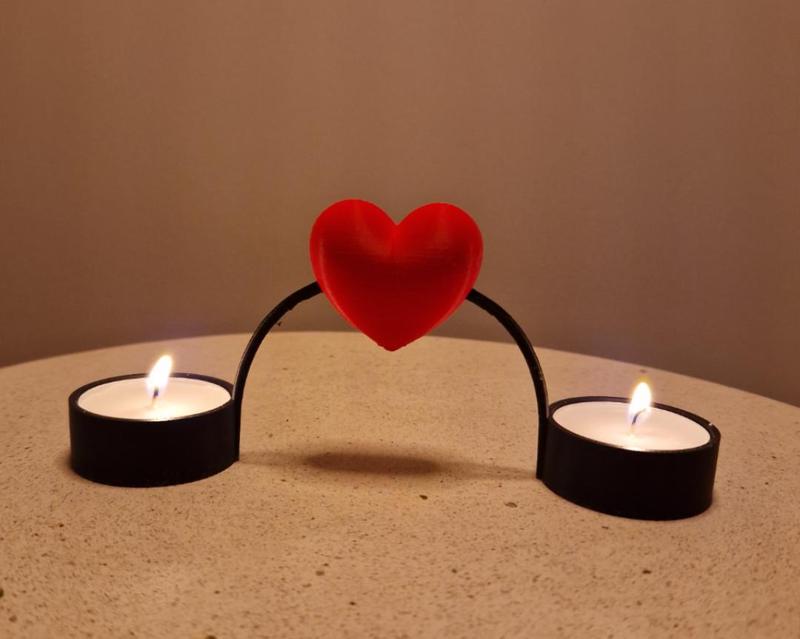 Heart Tealight Holder