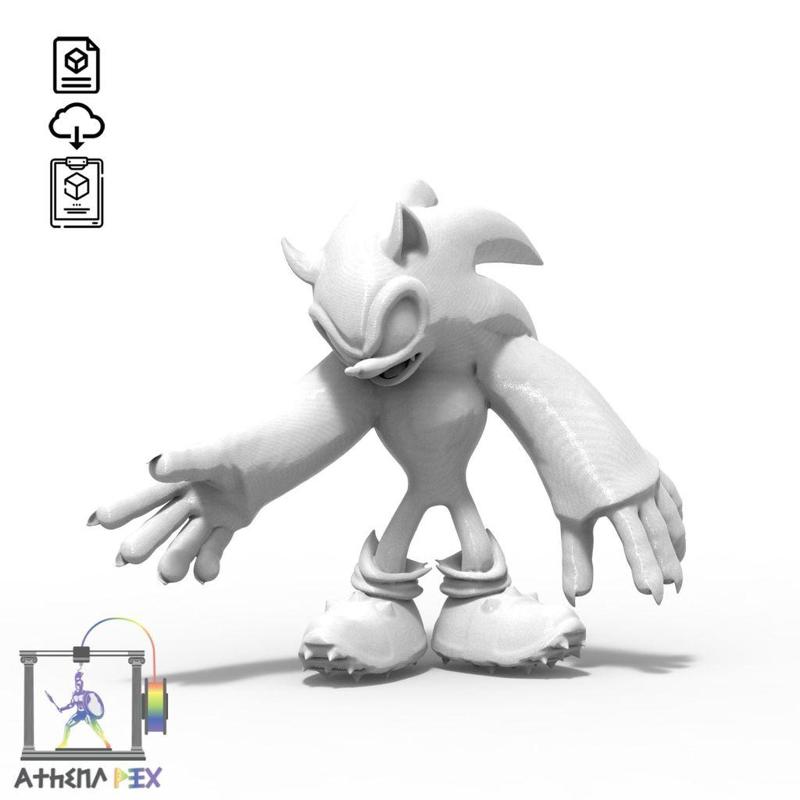 Sonic garou STL