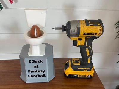 Fantasy Football Trophy For Losers