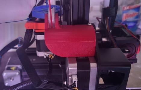 Ender 3v2 Filament Roller Guide for KevinAKASam Dual Z Upgrade