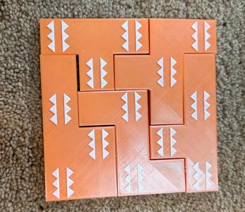 Survivor Tetris Mat Puzzle 1