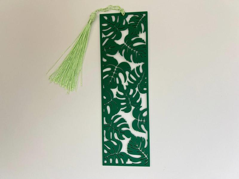 Monstera - Unicolor Bookmark
