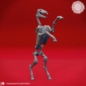 Undead Skeleton Horse - Tabletop Miniature