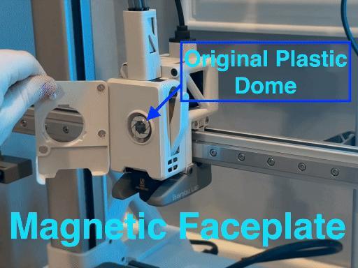 Magnetic A1/A1 mini Extruder Cover