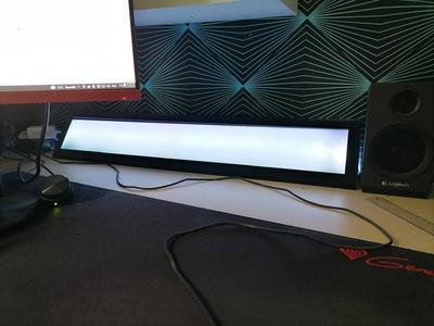 Desktop LED sleeves
