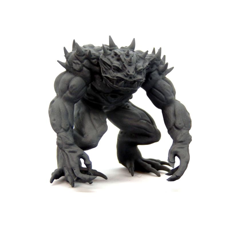 Hezrou demon (various poses + mystic)