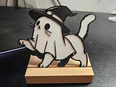 Adorable Ghost Kitten 2