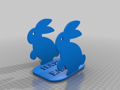 Easter napkin holder