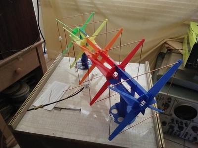 5 Element Quad Beam Antenna 477 MHz 